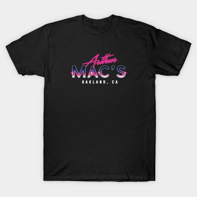 Arthur Mac's Miami Vice Logo T-Shirt by ArthurMacs